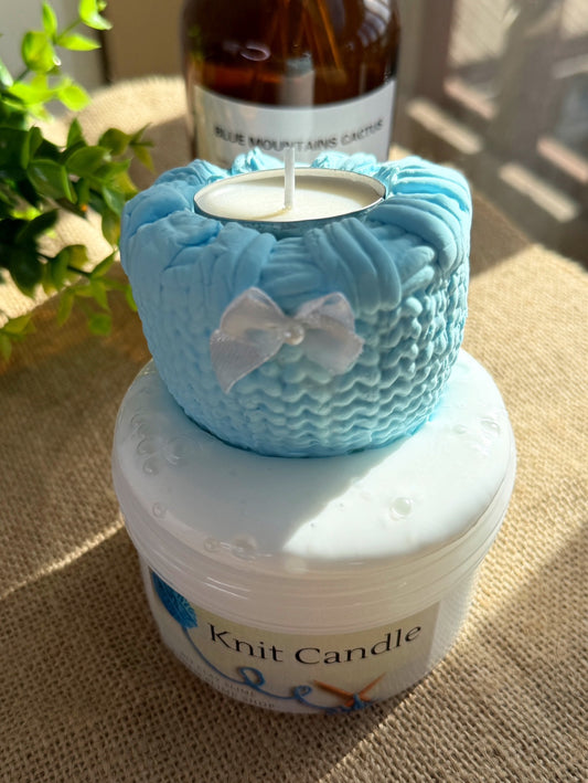 Knit Candle Slime